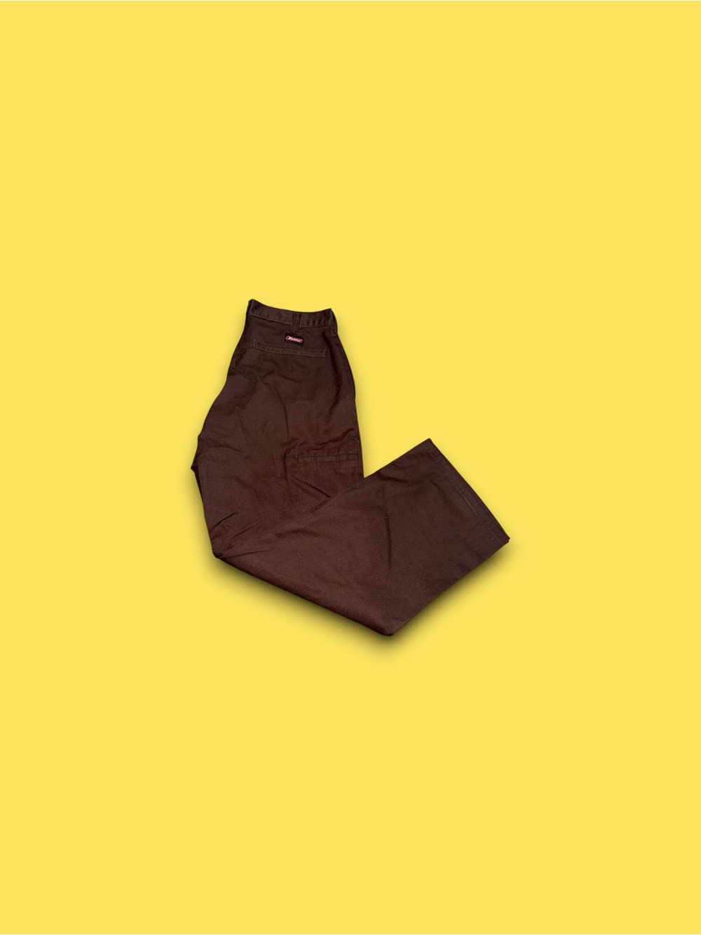 Dickies Double Knee Pants Mens Size 32x30 Brown Straight Fit Workwear Trousers